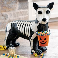 Trick-Or-Treat Skeleton Hound Image 1