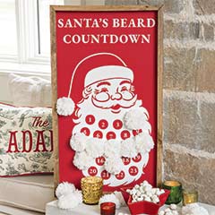 Santa&rsquo;s Beard Calendar Image 1