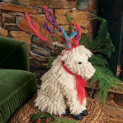 Boho Fringed Reindeer Pup Image 1