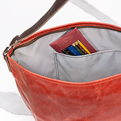 Roxbury Leather Hobo Bag Image 2