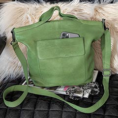 Marbella Leather Handbag Image 1