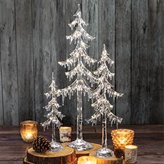Arctic Lit Trees Image 1