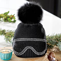 Crystal Goggles Beanie Image 1