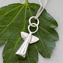 Artisan Guardian Angel Necklace Image 2