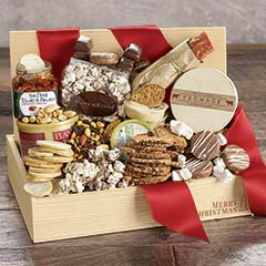 Snacks To Share - Merry Christmas Crate Image 1