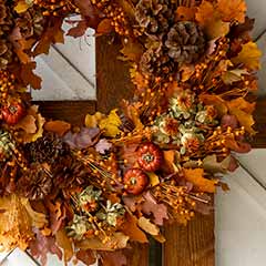 Autumn Glow Wreath Image 4