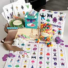 Monstrously Fun Bingo & Treats: Happy Halloween Crate Image 1