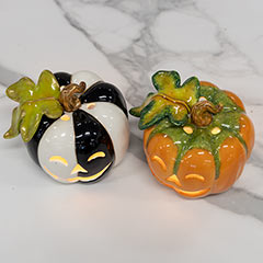 Ceramic Pumpkin Votive Holders Image 4