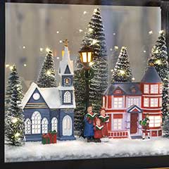 Caroling Village Lantern Image 6
